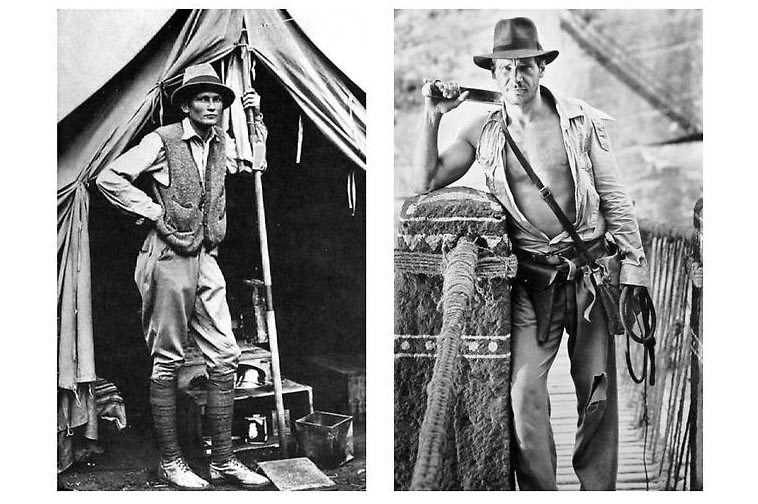 O explorador Hiram Bingham teria inspirado a criação do arqueólogo Indiana Jones