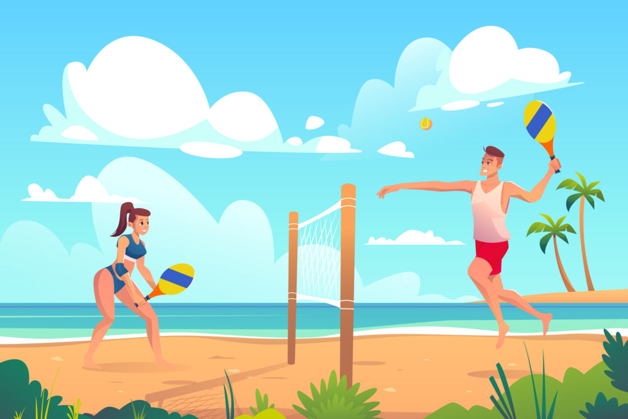 Seu guia para jogar beach tennis: regras, dicas e muito mais