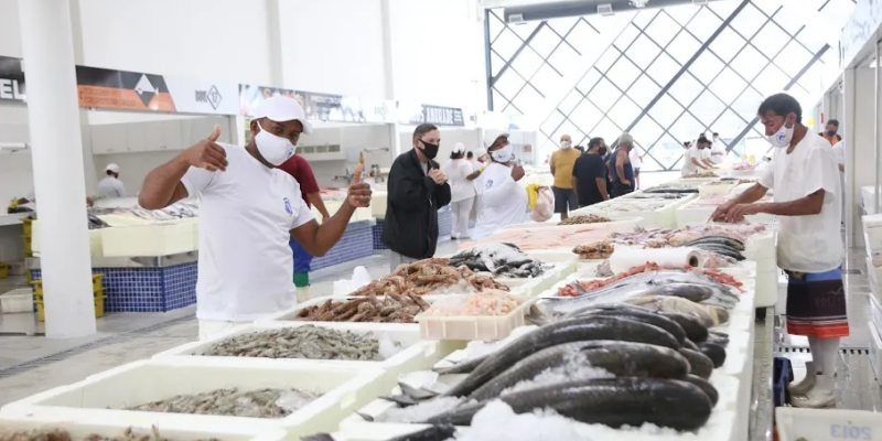 Mercado de Peixes de Santos
