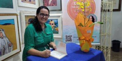 Paula Azenha, autora de O livro “Santos Tem Sabor de Quê?: Histórias e Tradições Culinárias da Cidade”